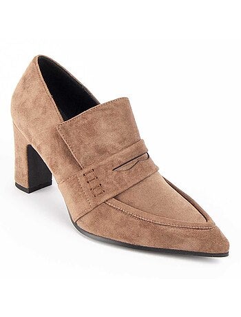 Chaussure à Talons Hauts Matière Synthétique Et Textile Montevita