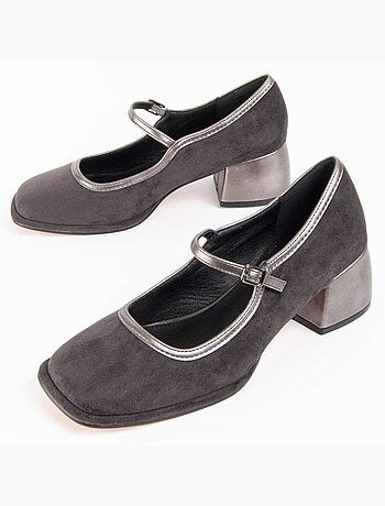 Chaussure à Talons Hauts Matière Synthétique Et Textile Montevita