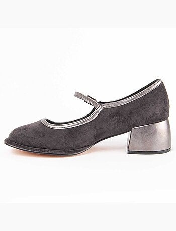 Chaussure à Talons Hauts Matière Synthétique Et Textile Montevita