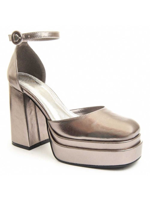 Chaussure à Talons Hauts Matière Synthétique Et Textile Montevita - Kiabi Chaussure à Talons Hauts Matière Synthétique Et Textile Montevita - Kiabi