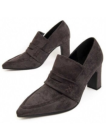 Chaussure à Talons Hauts Matière Synthétique Et Textile Montevita