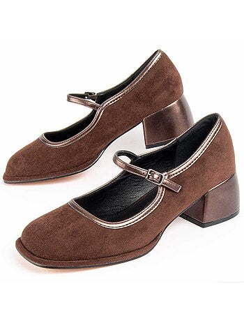 Chaussure à Talons Hauts Matière Synthétique Et Textile Montevita