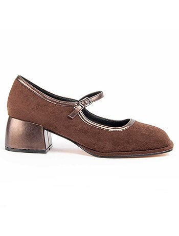 Chaussure à Talons Hauts Matière Synthétique Et Textile Montevita