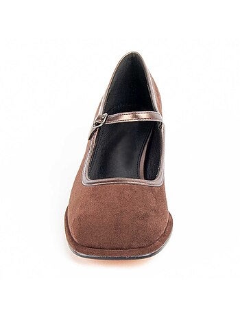 Chaussure à Talons Hauts Matière Synthétique Et Textile Montevita