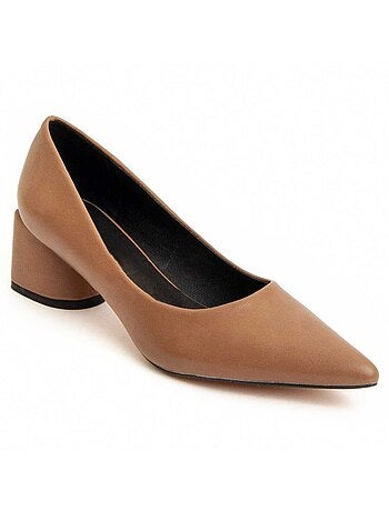 Chaussure à Talons Hauts Matière Synthétique Et Textile Montevita