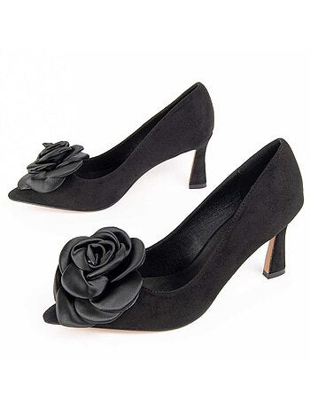 Chaussure à Talons Hauts Matière Synthétique Et Textile Montevita
