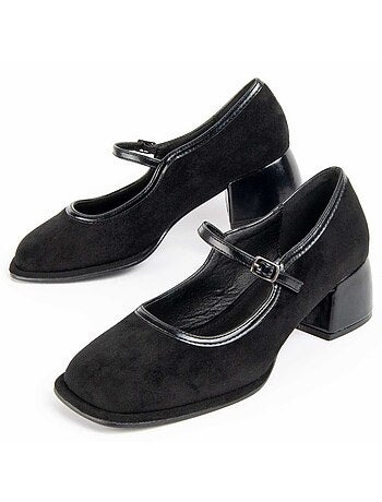 Chaussure à Talons Hauts Matière Synthétique Et Textile Montevita