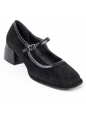 Chaussure à Talons Hauts Matière Synthétique Et Textile Montevita