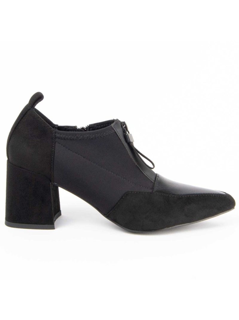 Chaussure à Talons Hauts Matière Synthétique Et Textile Montevita Noir - Kiabi