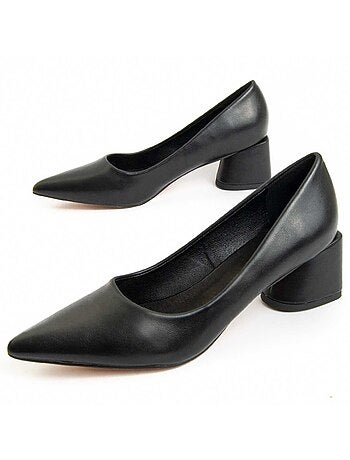 Chaussure à Talons Hauts Matière Synthétique Et Textile Montevita