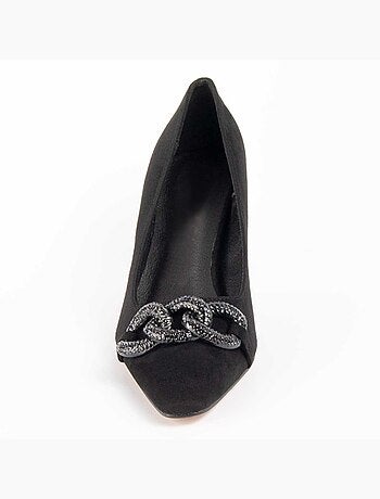 Chaussure à Talons Hauts Matière Synthétique Et Textile Montevita