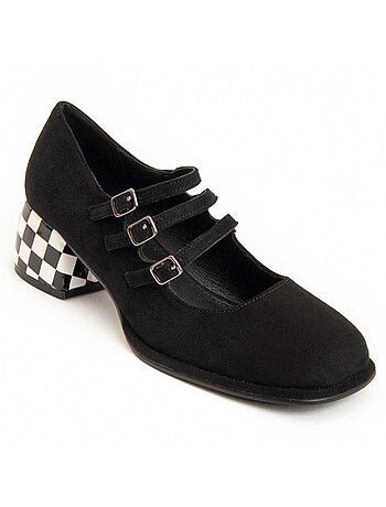 Chaussure à Talons Hauts Matière Synthétique Et Textile Montevita