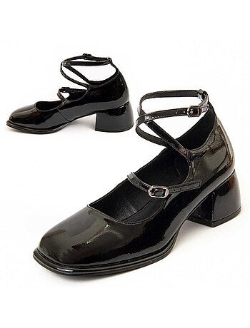 Chaussure à Talons Hauts Matière Synthétique Et Textile Montevita