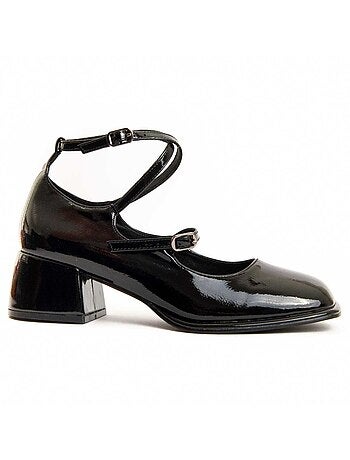 Chaussure à Talons Hauts Matière Synthétique Et Textile Montevita