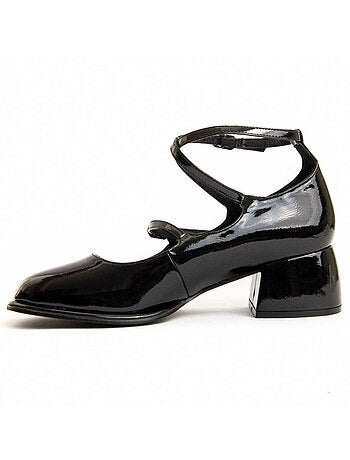 Chaussure à Talons Hauts Matière Synthétique Et Textile Montevita