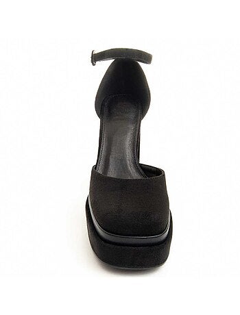 Chaussure à Talons Hauts Matière Synthétique Et Textile Montevita