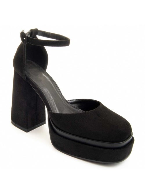 Chaussure à Talons Hauts Matière Synthétique Et Textile Montevita - Kiabi Chaussure à Talons Hauts Matière Synthétique Et Textile Montevita - Kiabi