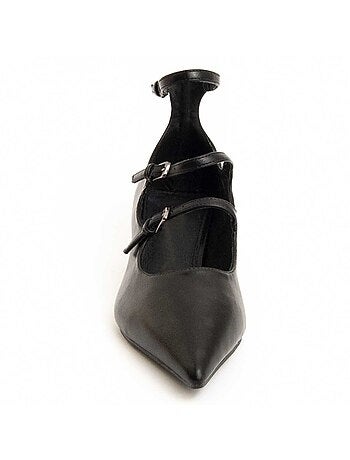 Chaussure à Talons Hauts Matière Synthétique Et Textile Montevita