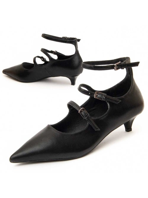 Chaussure à Talons Hauts Matière Synthétique Et Textile Montevita - Kiabi Chaussure à Talons Hauts Matière Synthétique Et Textile Montevita - Kiabi
