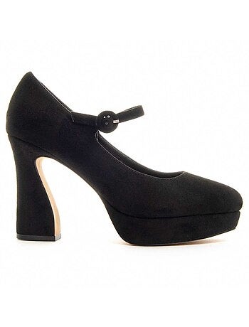 Chaussure à Talons Hauts Matière Synthétique Et Textile Montevita