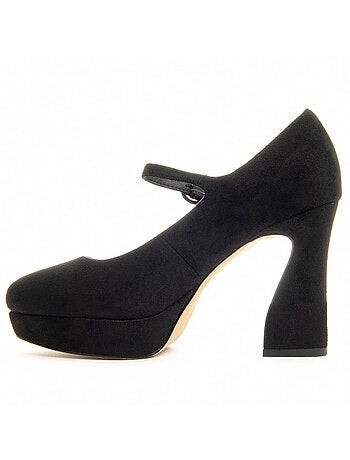 Chaussure à Talons Hauts Matière Synthétique Et Textile Montevita