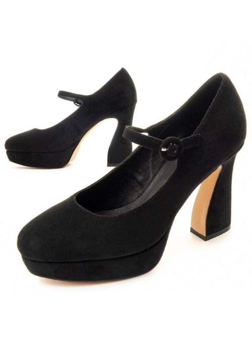Chaussure à Talons Hauts Matière Synthétique Et Textile Montevita - Kiabi Chaussure à Talons Hauts Matière Synthétique Et Textile Montevita - Kiabi