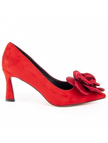 Chaussure à Talons Hauts Matière Synthétique Et Textile Montevita
