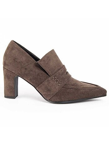 Chaussure à Talons Hauts Matière Synthétique Et Textile Montevita
