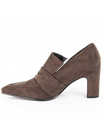 Chaussure à Talons Hauts Matière Synthétique Et Textile Montevita