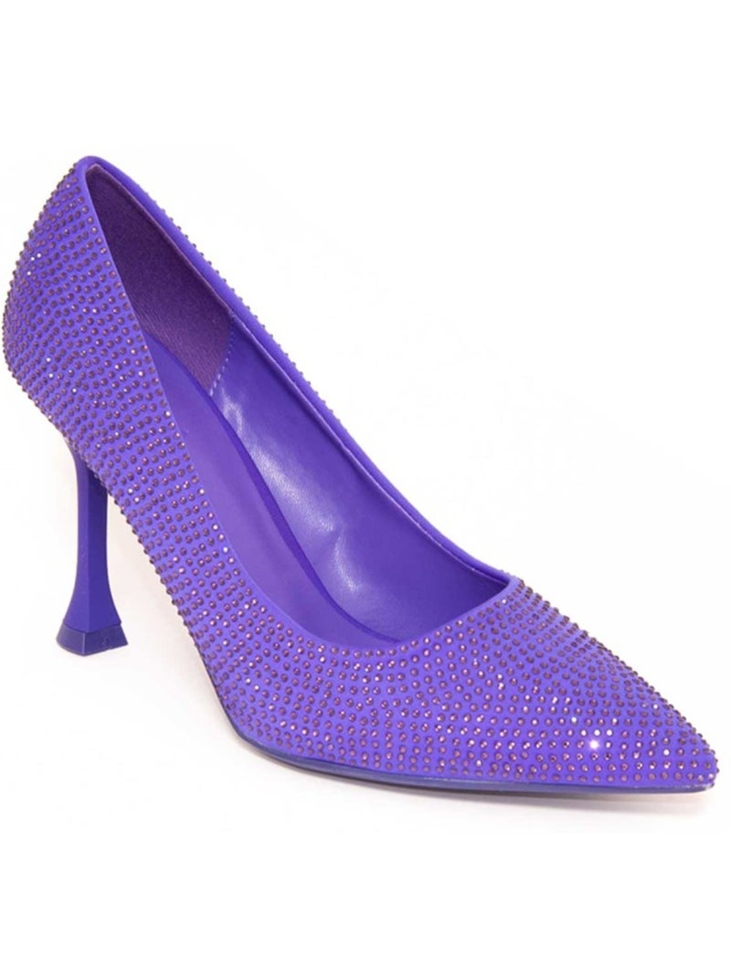 Chaussure à Talons Matériau Synthétique Montevita Violet - Kiabi