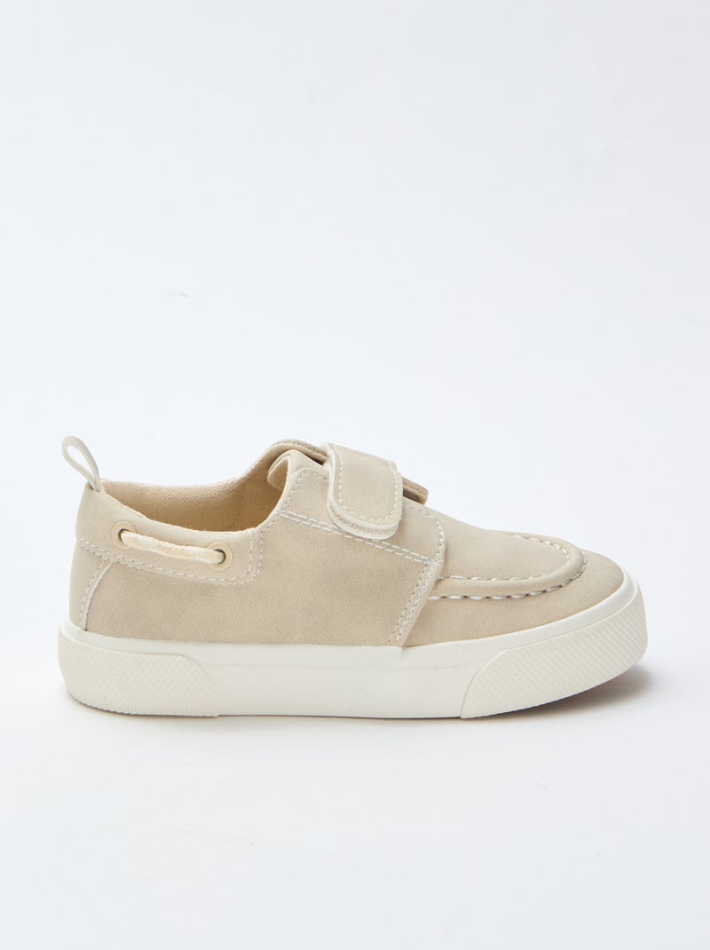 Chaussure bateau Beige - Kiabi