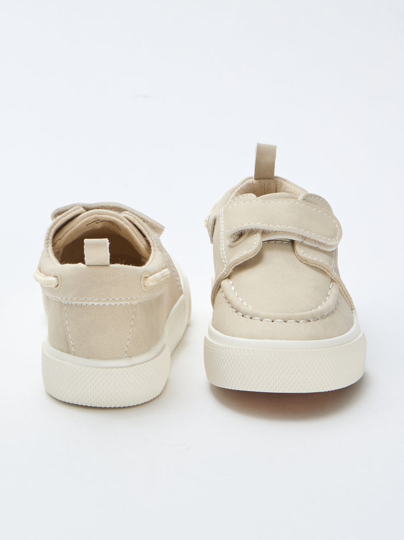 Chaussure bateau Beige - Kiabi