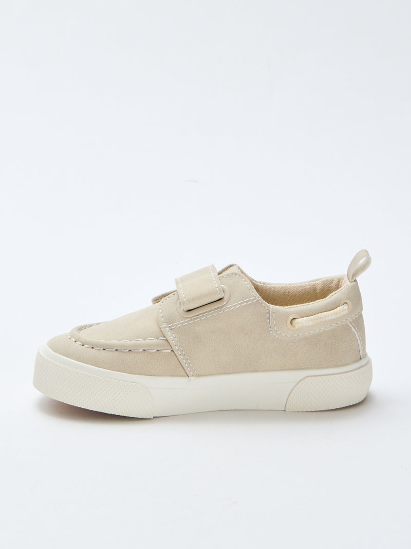Chaussure bateau Beige - Kiabi