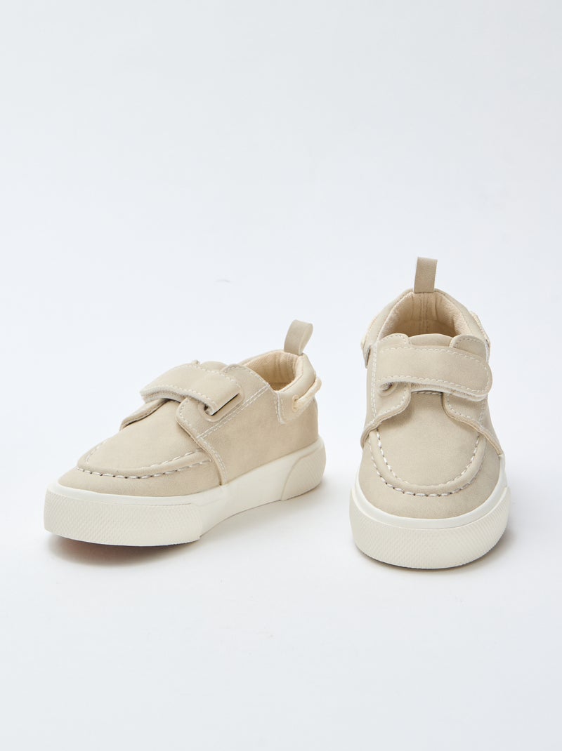 Chaussure bateau Beige - Kiabi