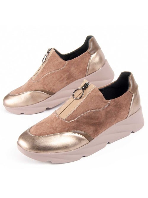 Chaussure Compensée Matière Synthétique Et Textile Montevita - Kiabi Chaussure Compensée Matière Synthétique Et Textile Montevita - Kiabi