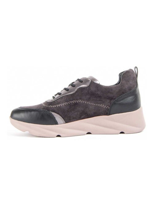 Chaussure Compensée Matière Synthétique Et Textile Montevita - Kiabi