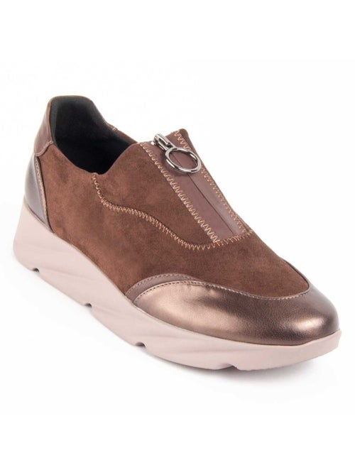 Chaussure Compensée Matière Synthétique Et Textile Montevita - Kiabi Chaussure Compensée Matière Synthétique Et Textile Montevita - Kiabi