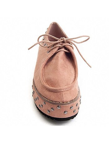 Chaussure Compensée Tissu Montevita