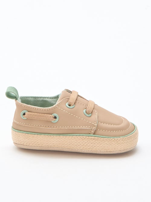 Chaussures bateau en simili - Kiabi