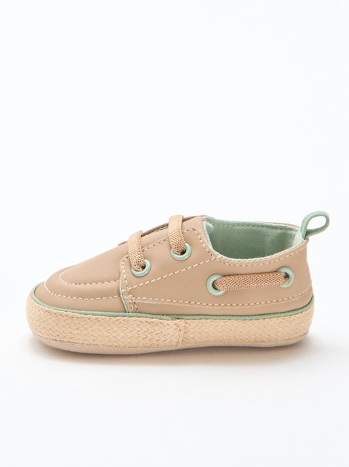 Chaussures bateau en simili - Kiabi