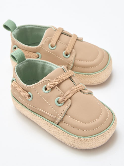 Chaussures bateau en simili - Kiabi