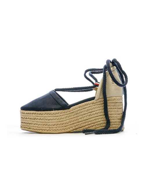 Chaussures compensées Femme Tommy Hilfiger Linen - Kiabi Chaussures compensées Femme Tommy Hilfiger Linen - Kiabi