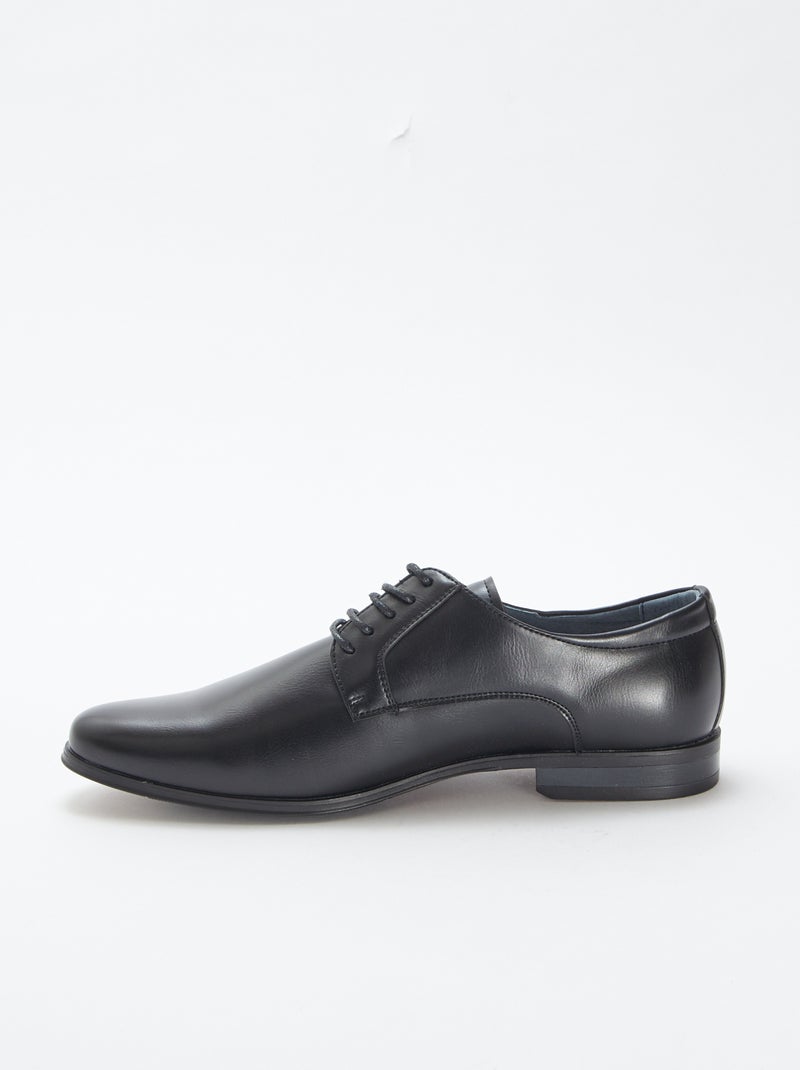 Chaussures de ville à lacets Noir - Kiabi