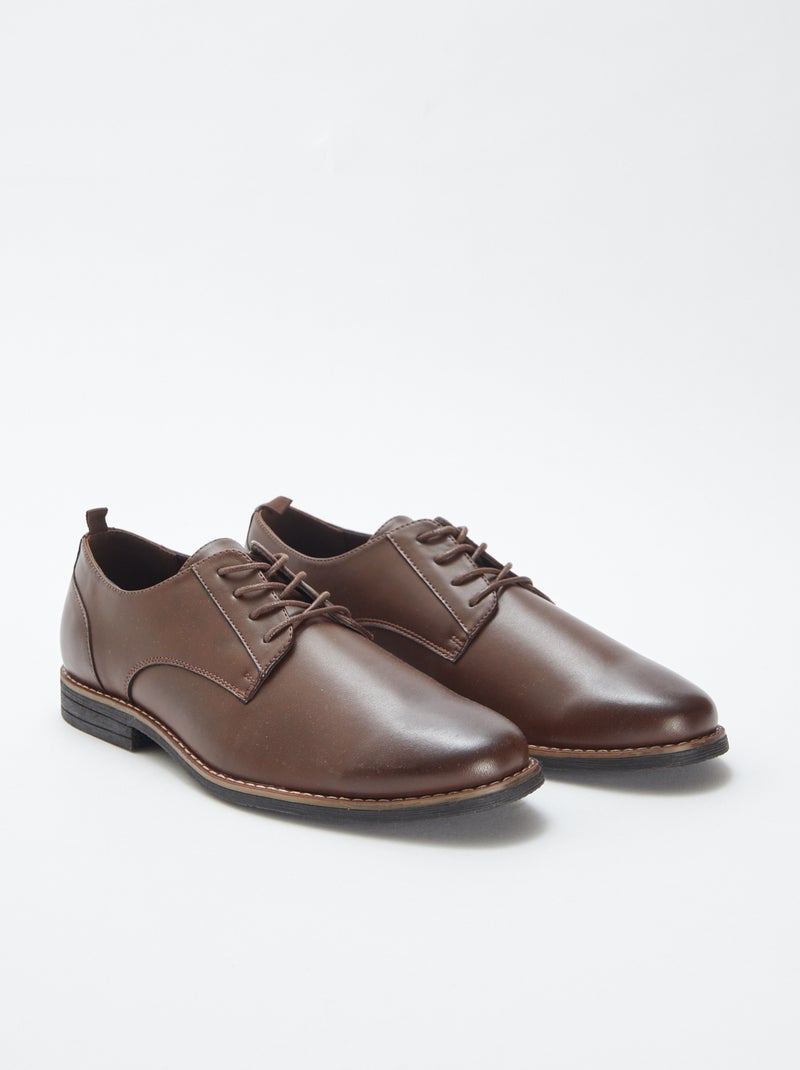 Chaussures de ville Marron - Kiabi