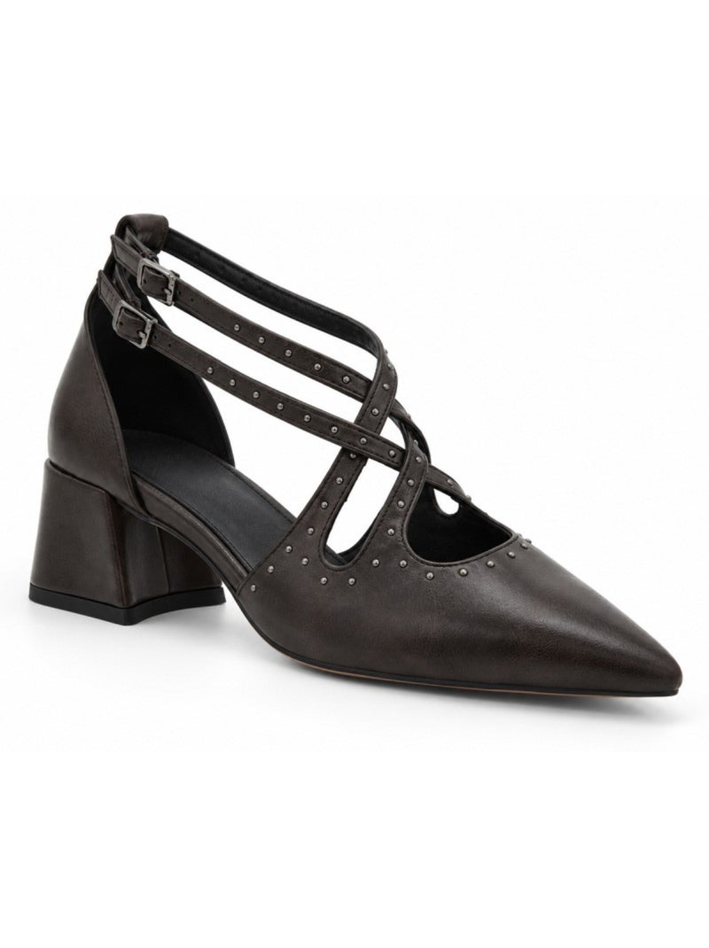 Chaussures matériau synthétique montevita Marron - Kiabi