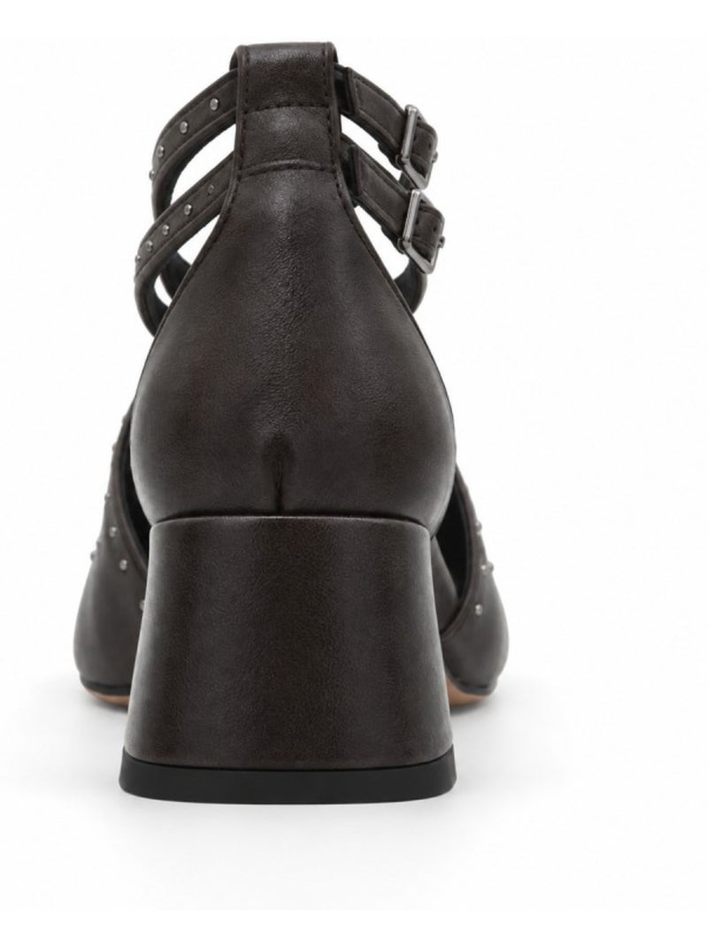 Chaussures matériau synthétique montevita Marron - Kiabi
