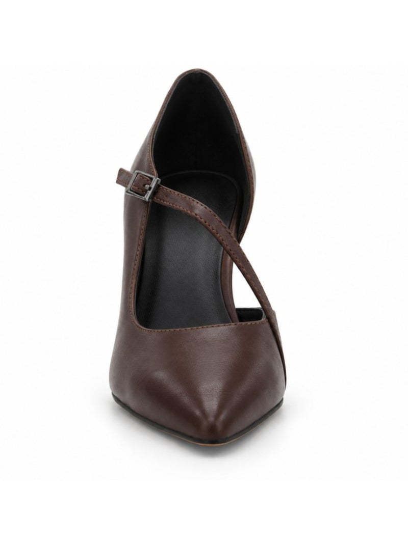 Chaussures matériau synthétique montevita Marron - Kiabi