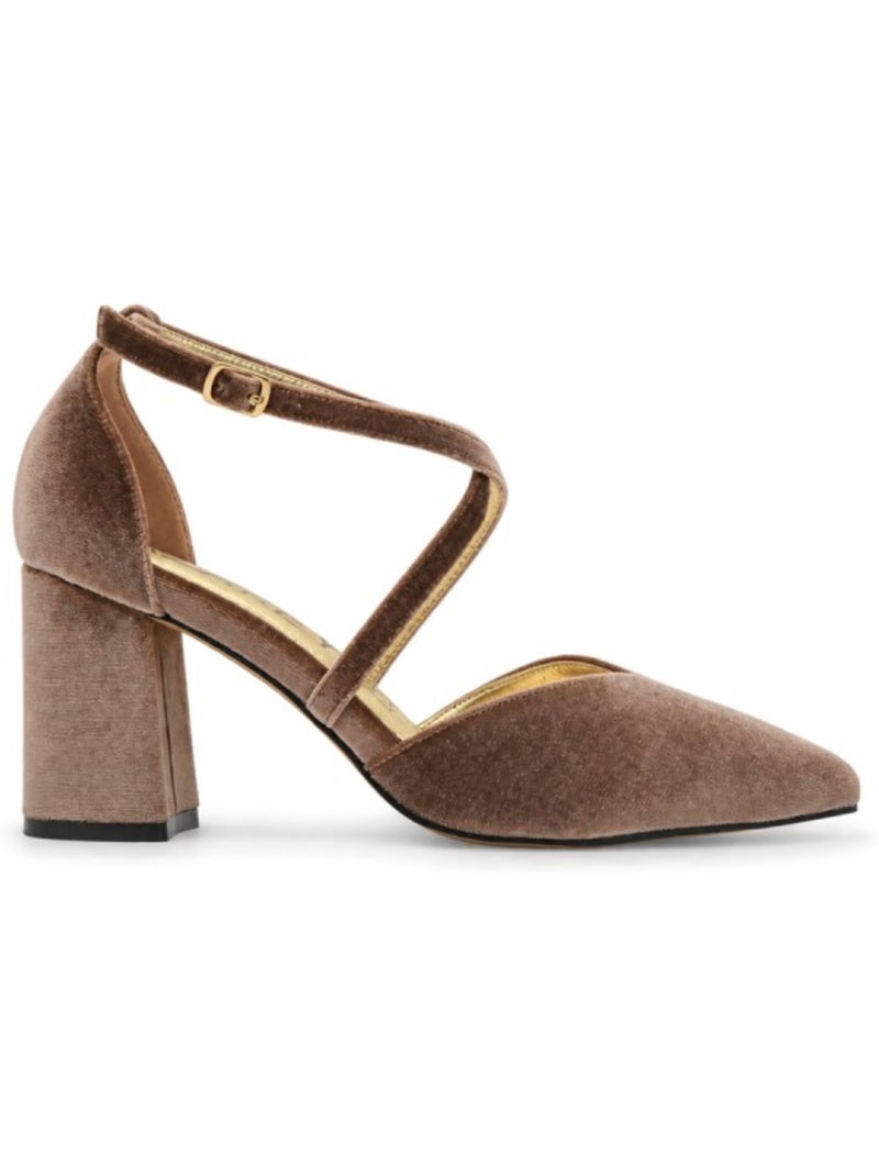 Chaussures matériau synthétique montevita Marron - Kiabi