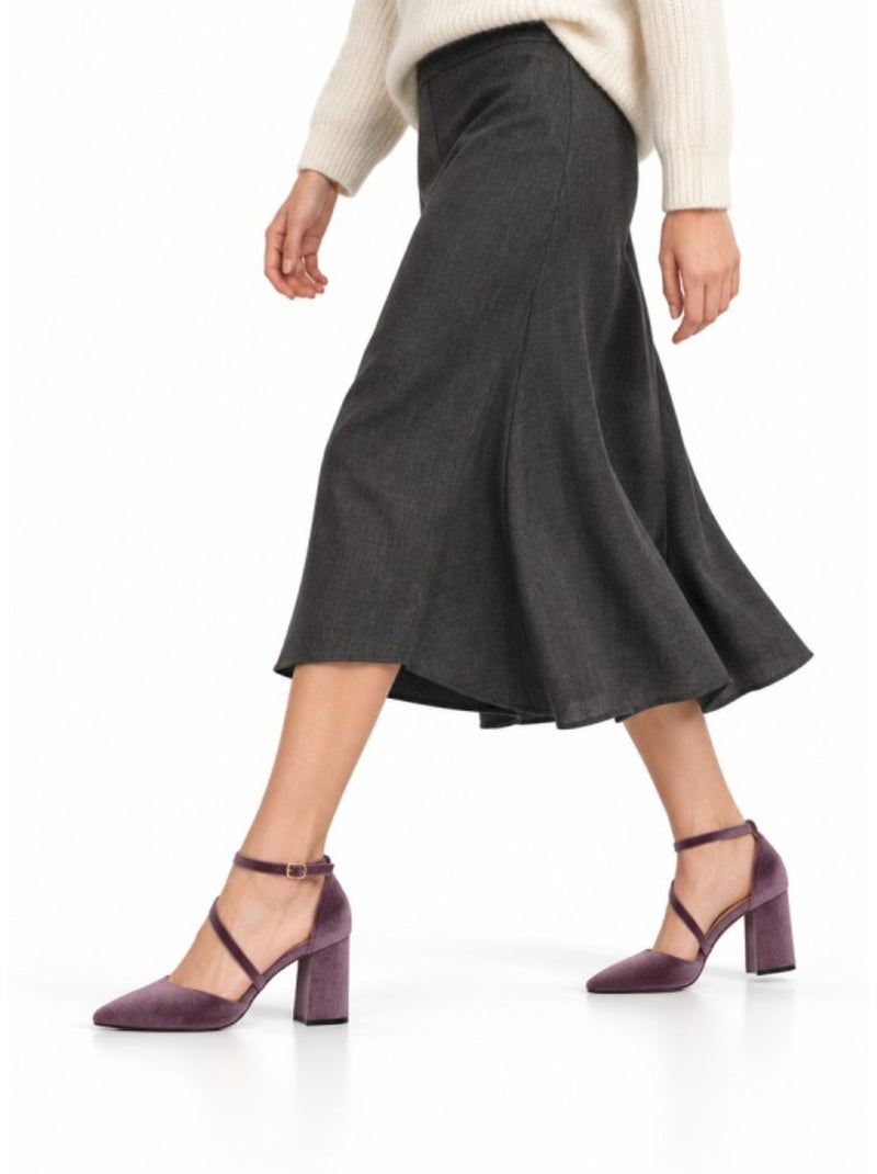 Chaussures matériau synthétique montevita Violet - Kiabi