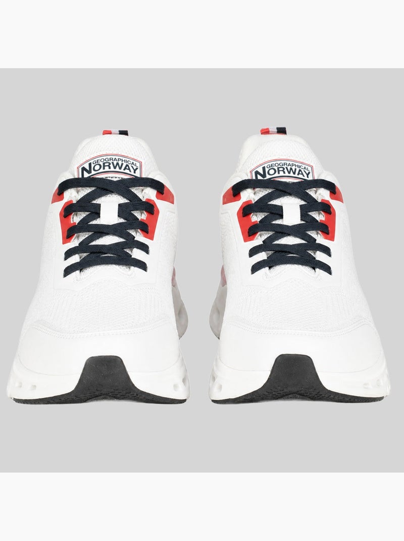 Chaussures osman – geographical norway Blanc/Marine - Kiabi